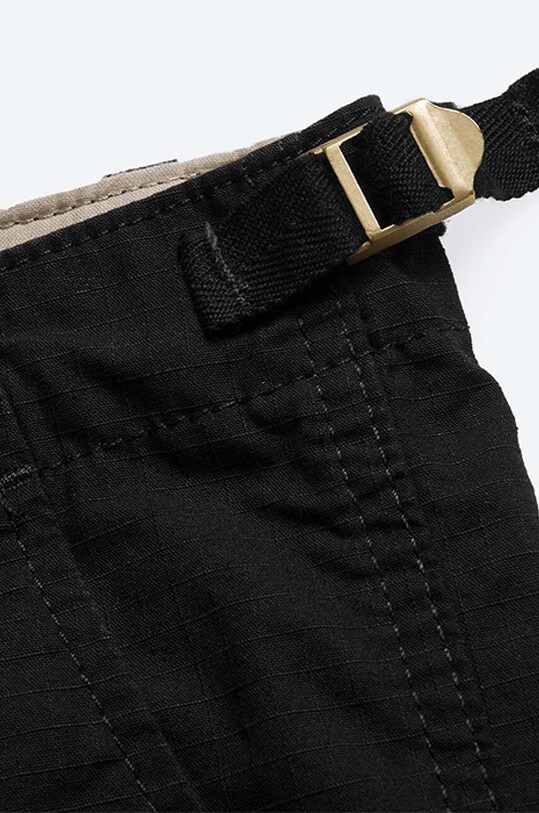 Бавовняні шорти Carhartt WIP I028245.BLACK чорний