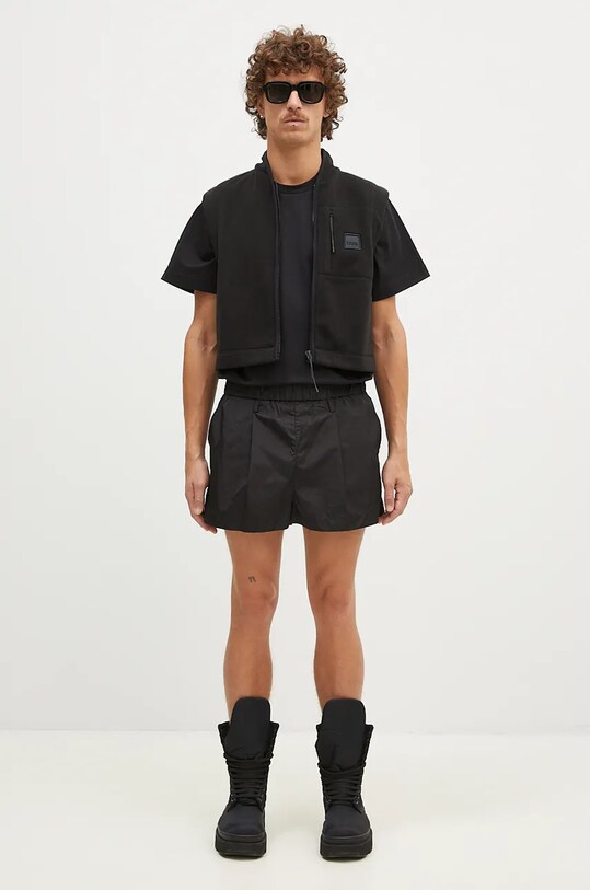 Kratke hlače Rains 18950 Shorts W Wide 18950 crna