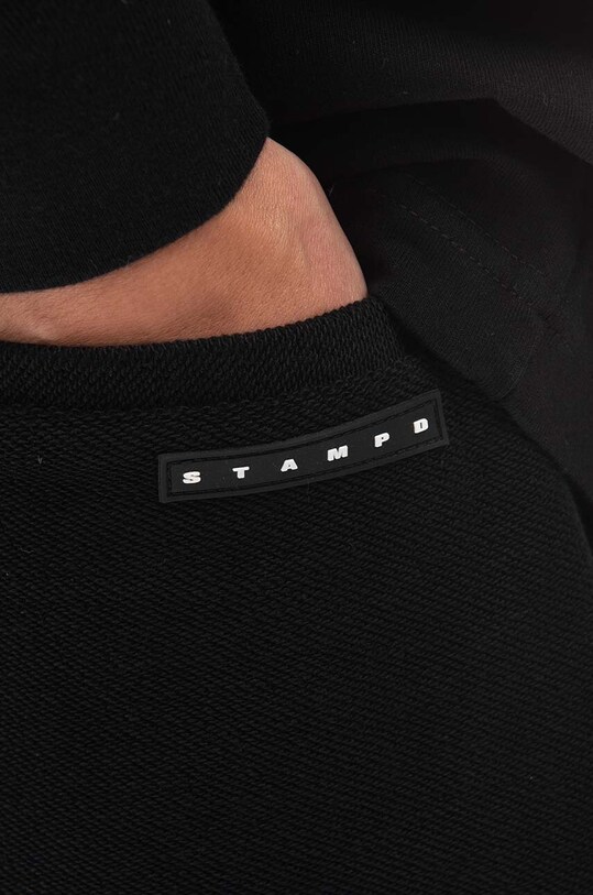STAMPD cotton trousers SLA.M2988SP black