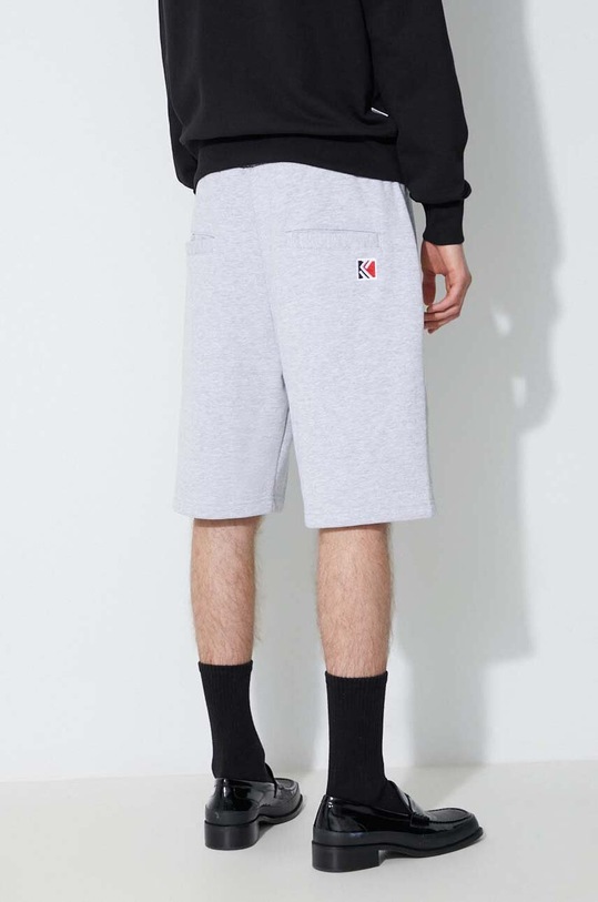 Karl Kani pantaloni scurți din bumbac gri KKMQ22003