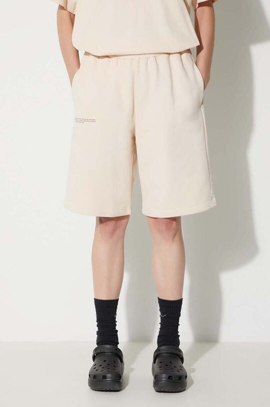 Pangaia cotton shorts 10000261 beige