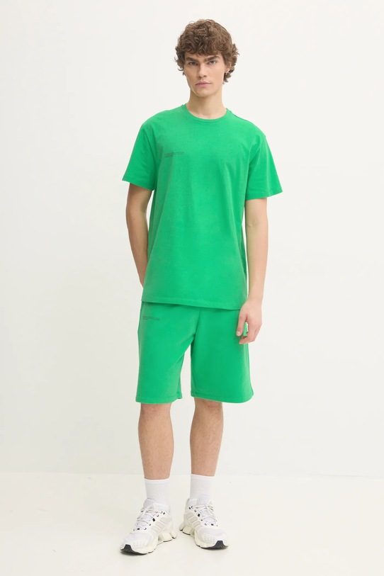 Pangaia pantaloni scurti din bumbac 10000261 verde AA00