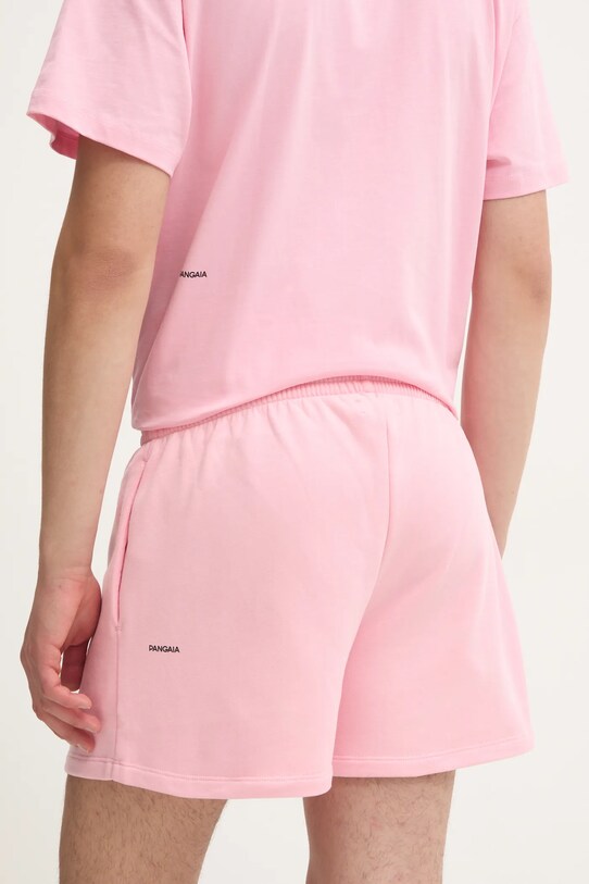 Pangaia pantaloni scurti din bumbac 10000181 roz