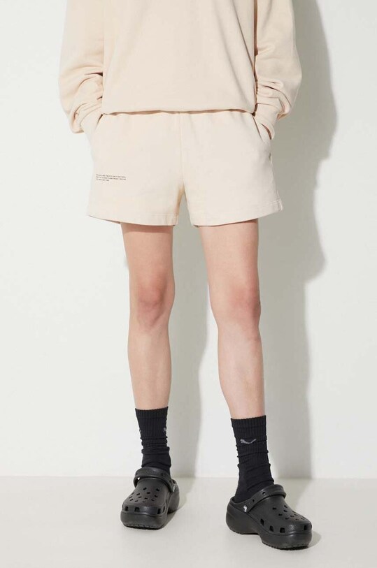 Clothing Pangaia cotton shorts 10000181 beige