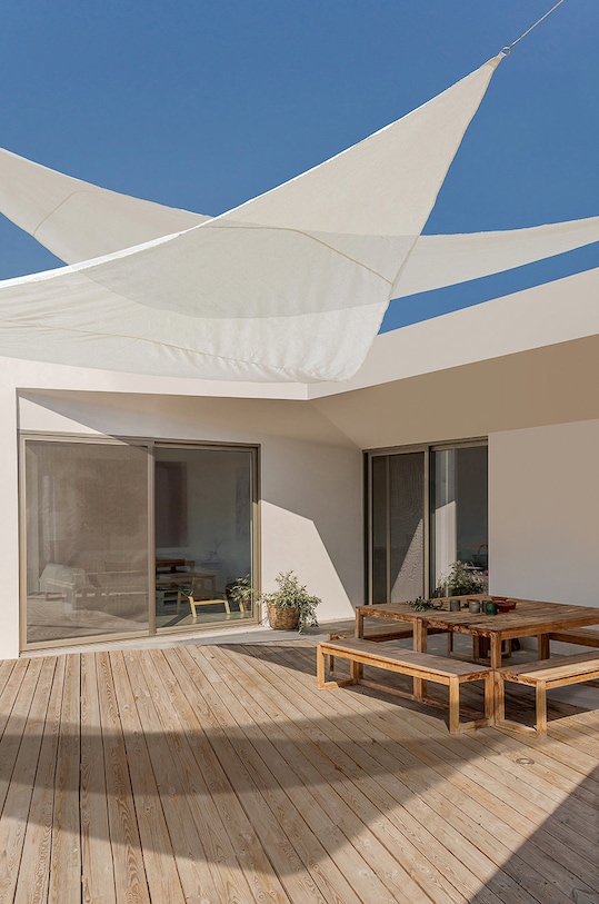 Bizzotto Сонцезахисний парус бежевий 0792053