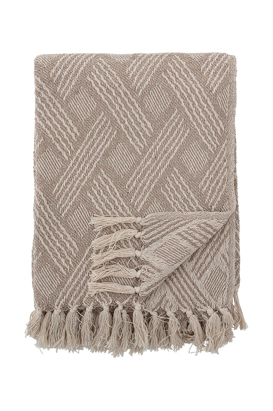 Bloomingville pled 160 x 130 brązowy 82052678