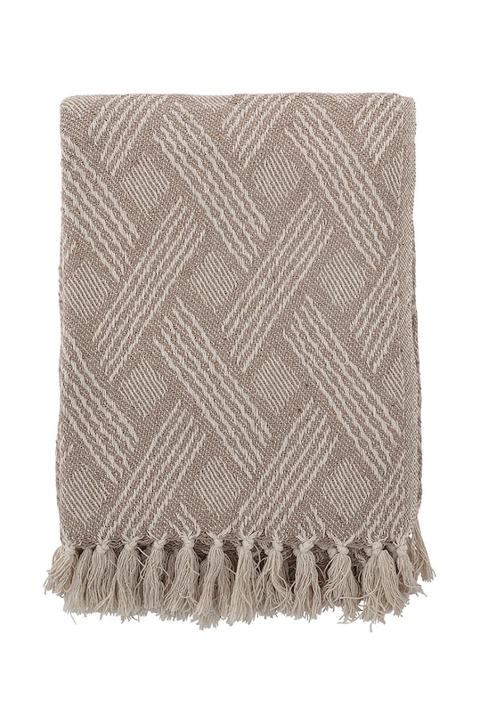 Bloomingville pled 160 x 130 82052678 brązowy AA00