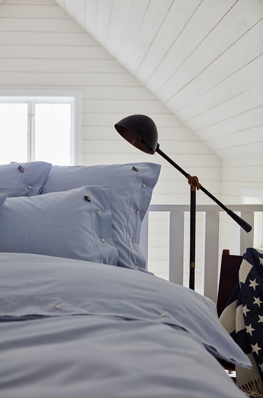 Nappali és hálószoba Lexington pamut paplanhuzat 150 x 210 10000003.150x210 kék