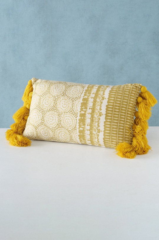 Boltze poduszka ozdobna 2021796 żółty AA00