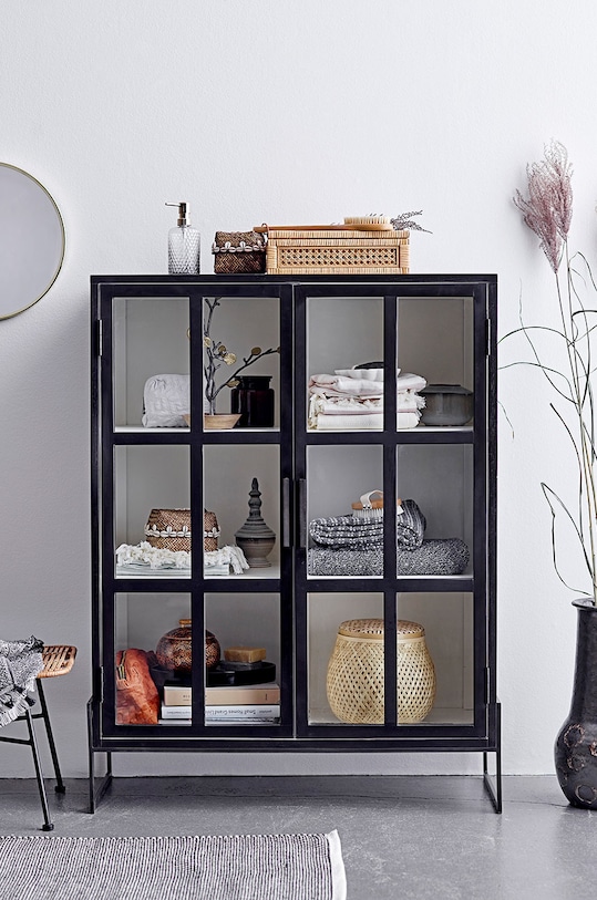 Bloomingville ręcznik bawełniany Loke (2-pack) różowy 82041388