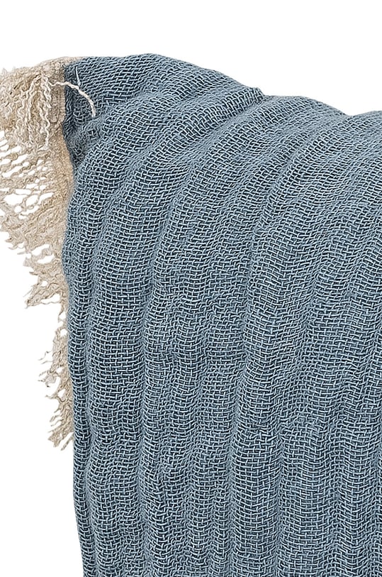 Salon i sypialnia Bloomingville poduszka ozdobna Adita 82054055 niebieski