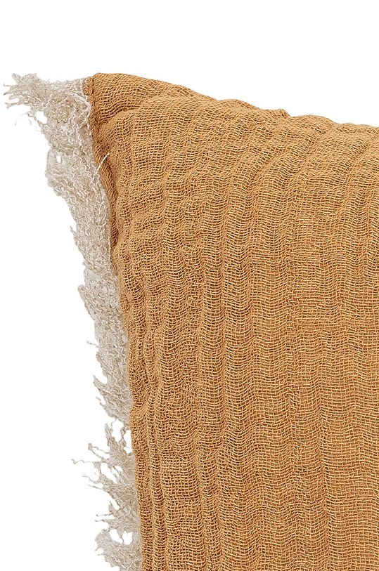 Salon i sypialnia Bloomingville poduszka ozdobna Adita 40 x 25 cm 82054056 żółty