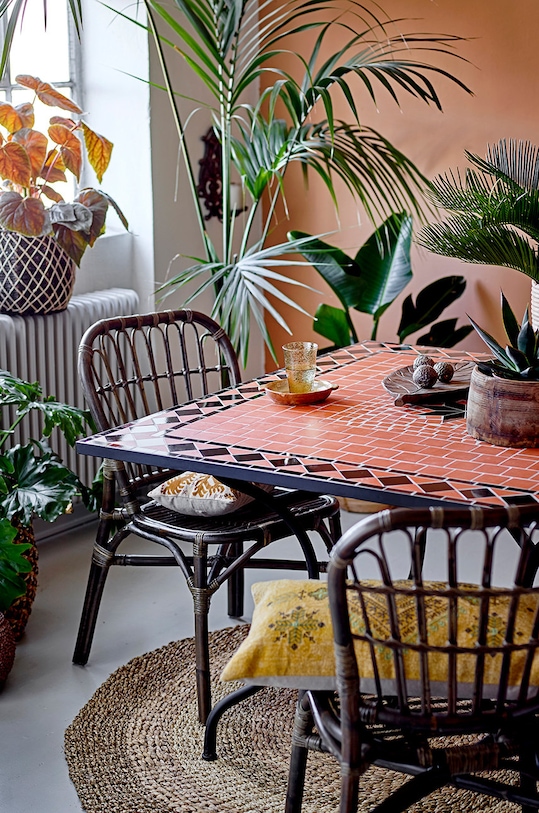 Salon i sypialnia Bloomingville poduszka ozdobna Di 60 x 35 cm 82052307 żółty