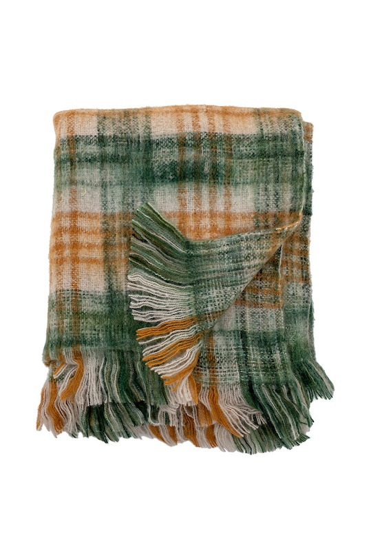 Bloomingville Покривало Baloo 160 x 130 cm зелений 82050958