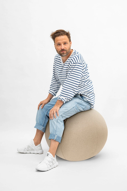 Magma lopta za sjedenje Felt SittingBall bež 80010.071