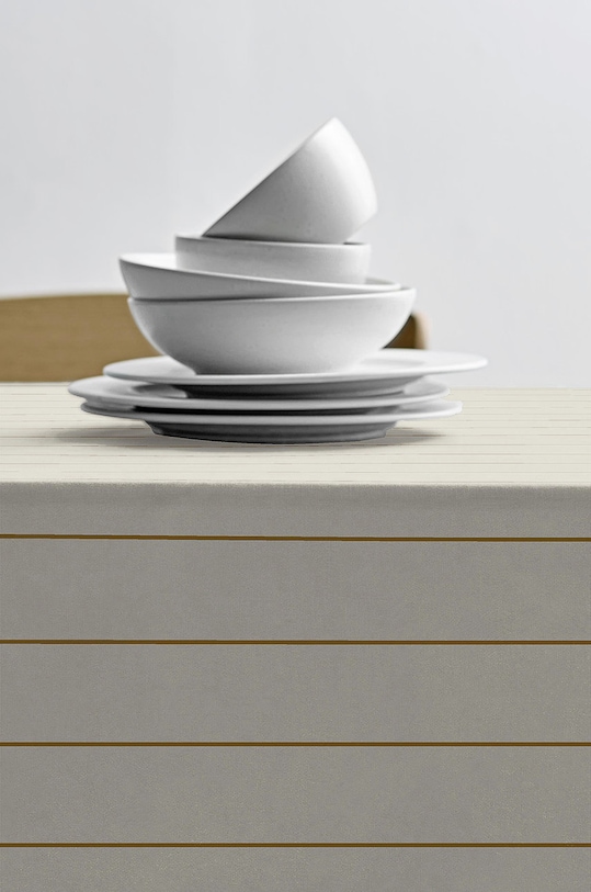 Södahl Хлопковая скатерть Line Dug белый 26823