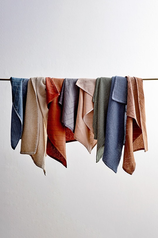 Södahl ręcznik kuchenny Tiles Brown 14019