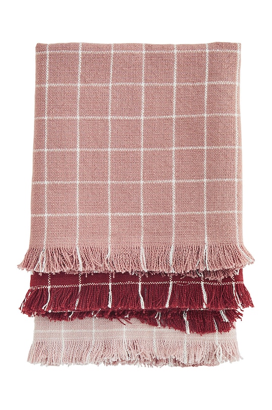 Madam Stoltz zestaw ręczników kuchennych (3-pack) multicolor MAX21.004A