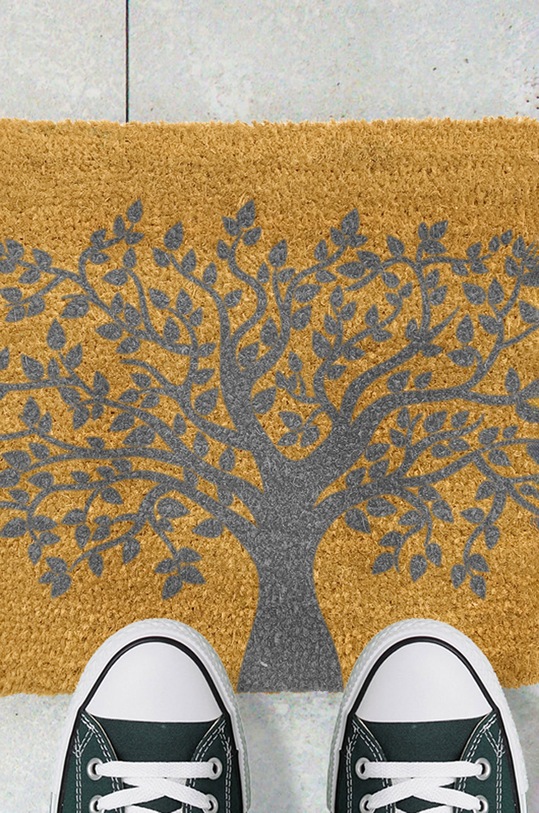 Килимок Artsy Doormats Grey Collection GREY.TREEOFLIFE бежевий AA00