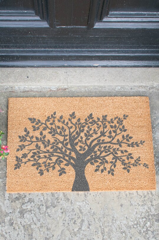 Living și dormitor Artsy Doormats pres Grey Collection GREY.TREEOFLIFE bej