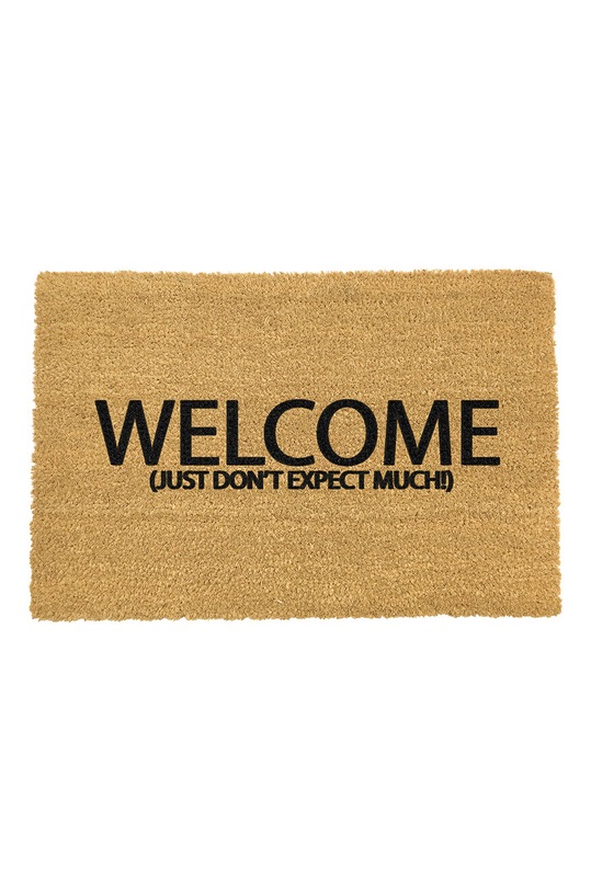 Artsy Doormats pres Welcome Collection bej TYPO.DONTEXPECTMUCH