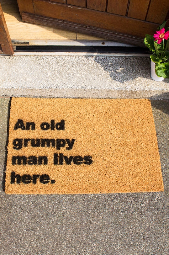 Килимок Artsy Doormats Quirky Collection бежевий TYPO.GRUMPYMAN