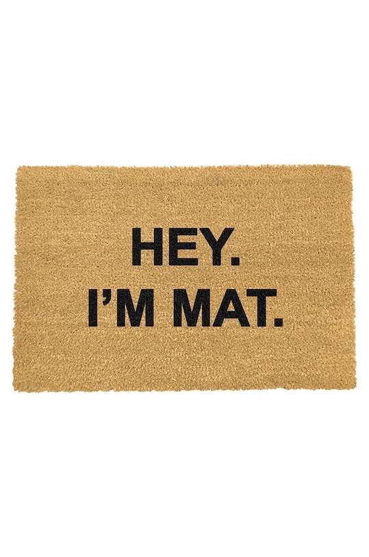 Килимок Artsy Doormats Quirky Collection бежевий TYPO.IMMAT