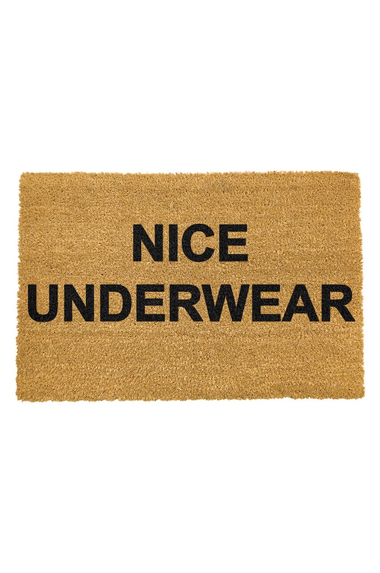 Килимок Artsy Doormats Quirky Collection бежевий TYPO.NICEUNDERWEAR
