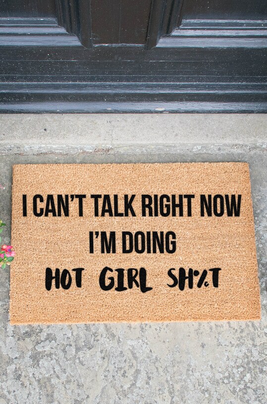 Artsy Doormats pres Chic Collection bej TYPO.HOTGIRL
