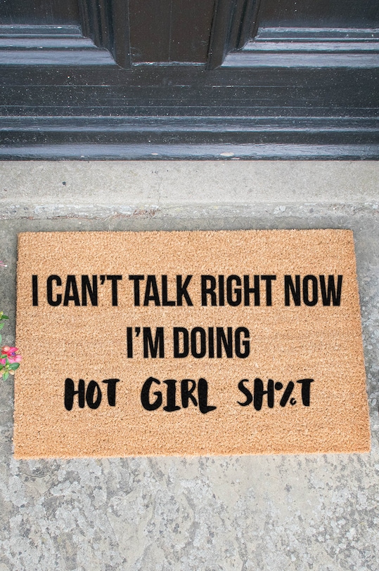 Rohožka Artsy Doormats Chic Collection béžová TYPO.HOTGIRL