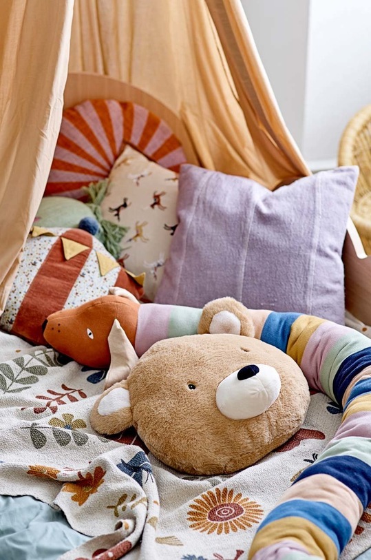 Bloomingville perna decorativa Raffe 82057391 portocaliu AA00