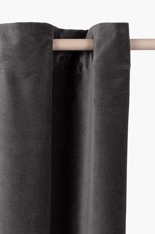 Nappali és hálószoba Calma House dekoratív függöny Velur 140 x 280 cm VELUR.140.NEG fekete