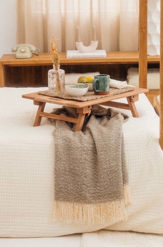 Obývací pokoj a ložnice Přehoz Calma House Lara 120 x 180 cm LARA.120P.GRI šedá