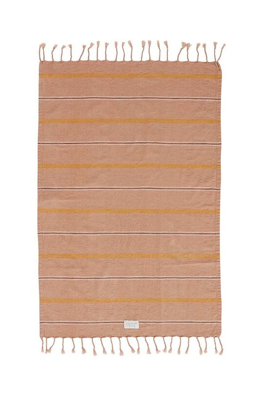 Bombažna brisača OYOY Kyoto 100 x 67 cm roza L10202
