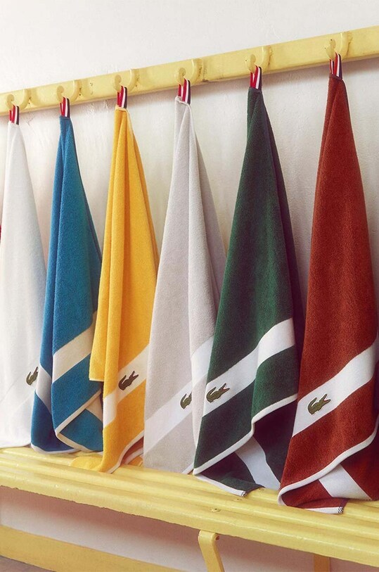 Маленькое хлопковое полотенце Lacoste 55 x 100 cm 1010870