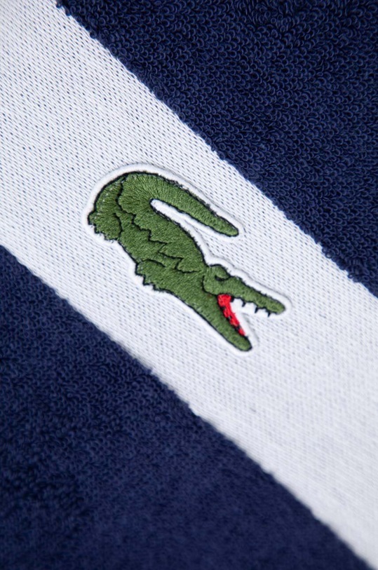 Łazienka Lacoste ręcznik bawełniany 55 x 100 cm 1010873 niebieski