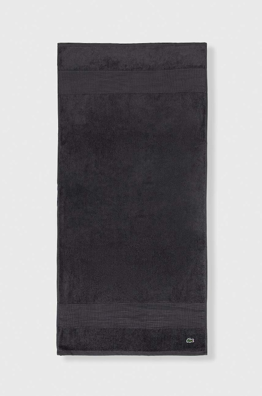 Маленький бавовняний рушник Lacoste 50 x 100 cm сірий 1007076
