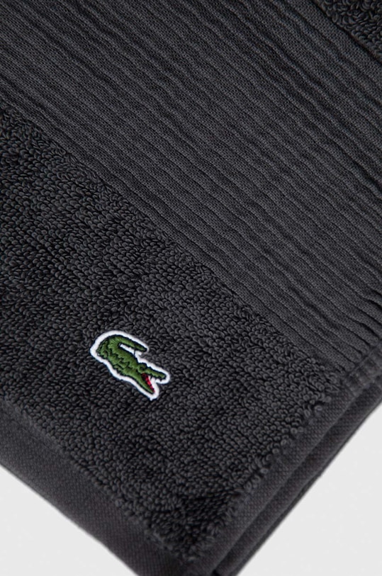 Łazienka Lacoste mały ręcznik bawełniany 50 x 100 cm 1007076 szary