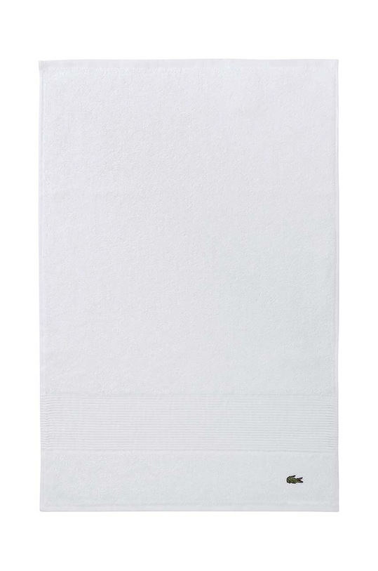 Lacoste mały ręcznik bawełniany 40 x 60 cm biały 972164