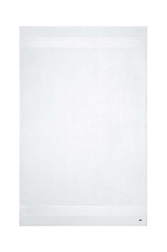 Lacoste ręcznik bawełniany 100 x 150 cm biały 972167