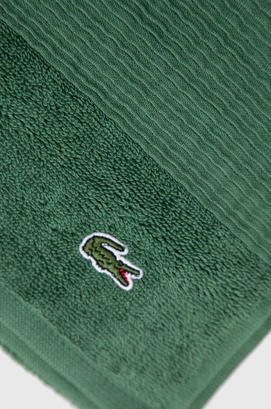 Łazienka Lacoste ręcznik bawełniany 70 x 140 cm 972178 zielony