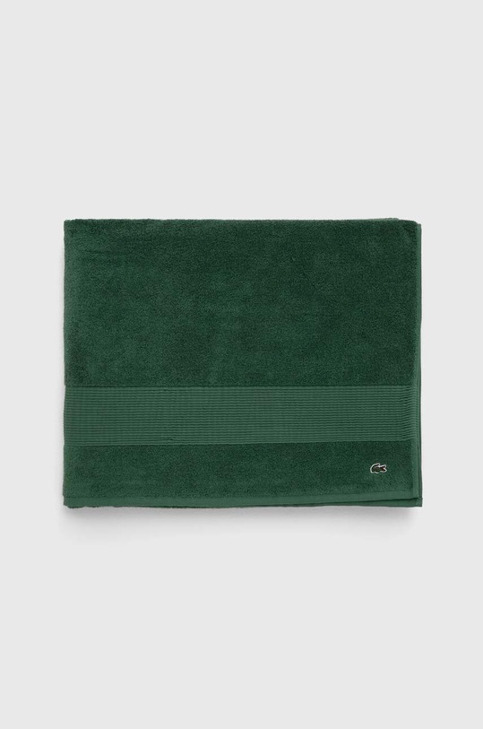 Lacoste duży ręcznik bawełniany 100 x 150 cm 972179 zielony AA00