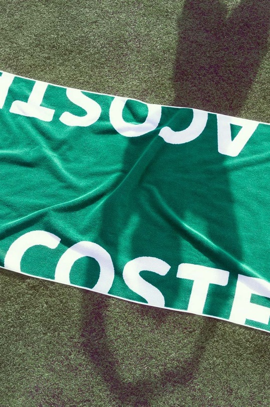 Lacoste ręcznik plażowy 90 x 160 cm 1009656 zielony
