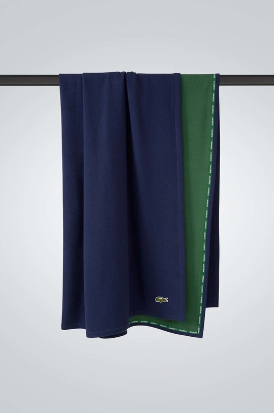 Obývací pokoj a ložnice Bavlněný přehoz Lacoste 1003468 modrá