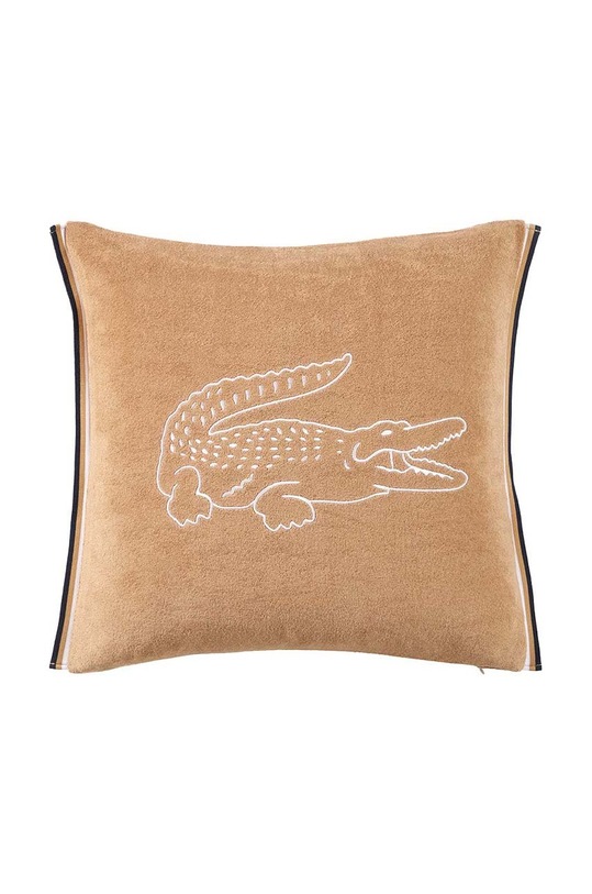Lacoste poszewka na poduszkę beżowy 1008822