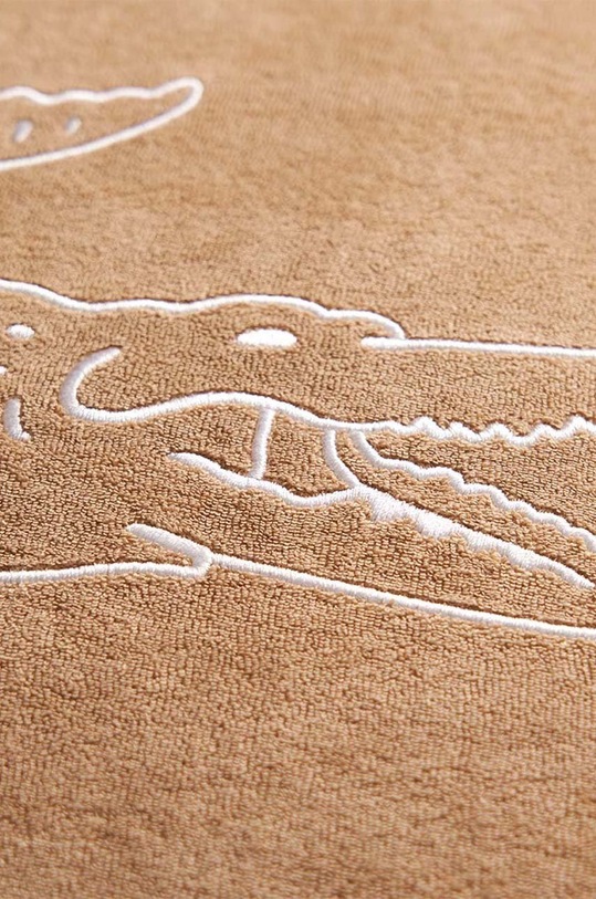 Lacoste poszewka na poduszkę beżowy 1008822