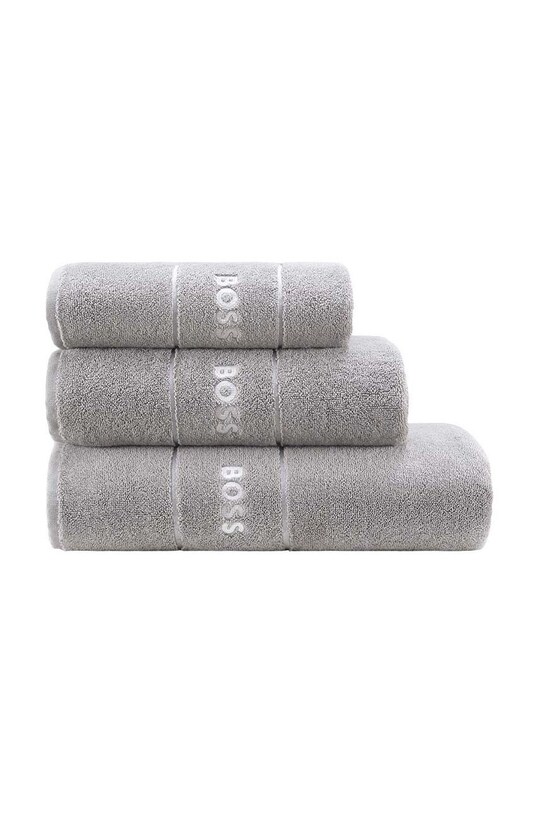 BOSS prosop mic de bumbac 40 x 60 cm 1011432 gri AA00