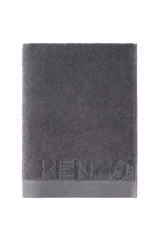 Kenzo duży ręcznik bawełniany 90 x 150 cm szary 899624