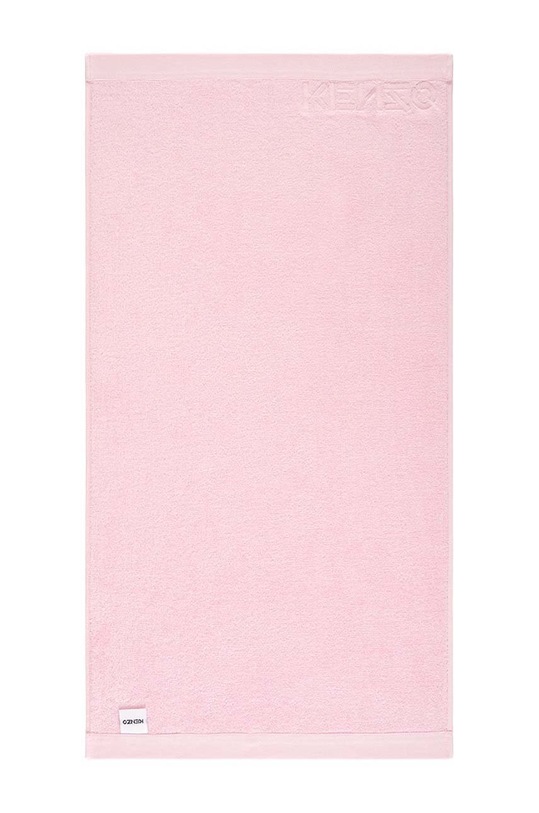 Kenzo duży ręcznik bawełniany 90 x 150 cm różowy 918236