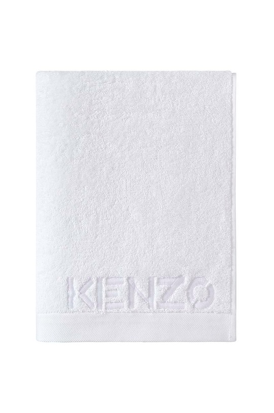 Kenzo duży ręcznik bawełniany 92 cm x 150 cm biały 875592